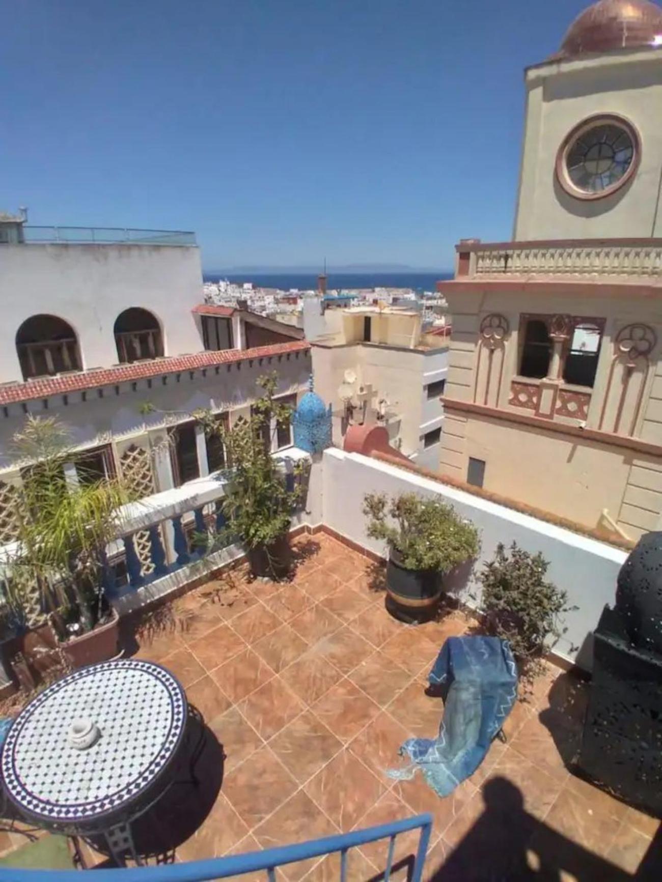 Tangier Medina Roof Top Apartment With Ocean Views المظهر الخارجي الصورة