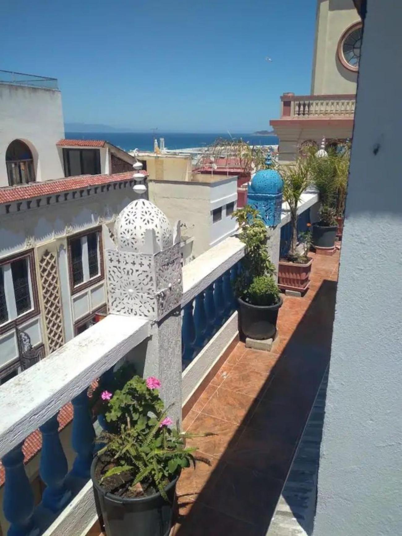 Tangier Medina Roof Top Apartment With Ocean Views المظهر الخارجي الصورة