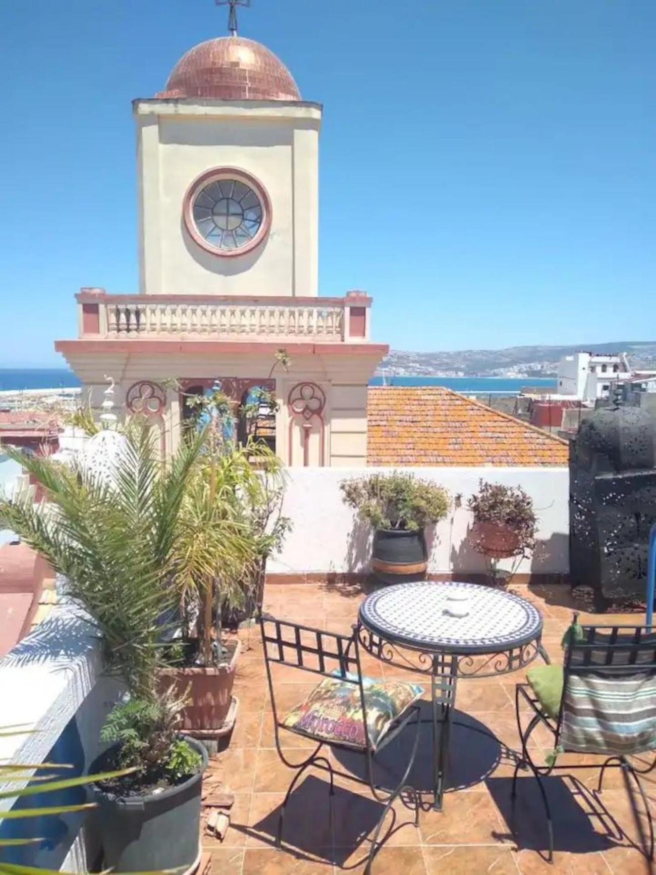 Tangier Medina Roof Top Apartment With Ocean Views المظهر الخارجي الصورة