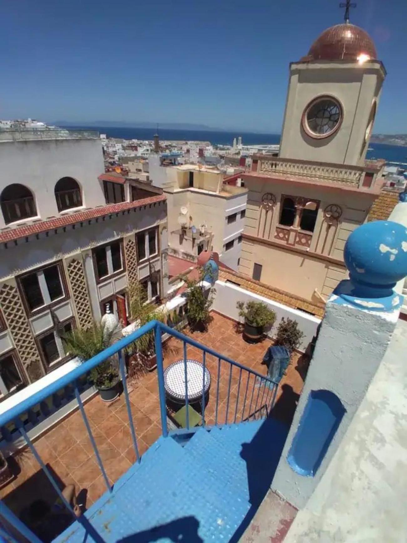 Tangier Medina Roof Top Apartment With Ocean Views المظهر الخارجي الصورة